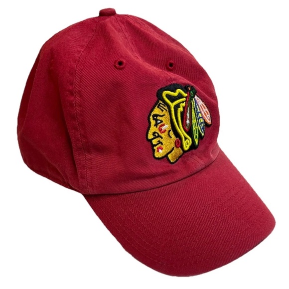 Chicago Blackhawks NHL '47 Brand Relaxed Fit Size Medium Hat Cap - Picture 1 of 8